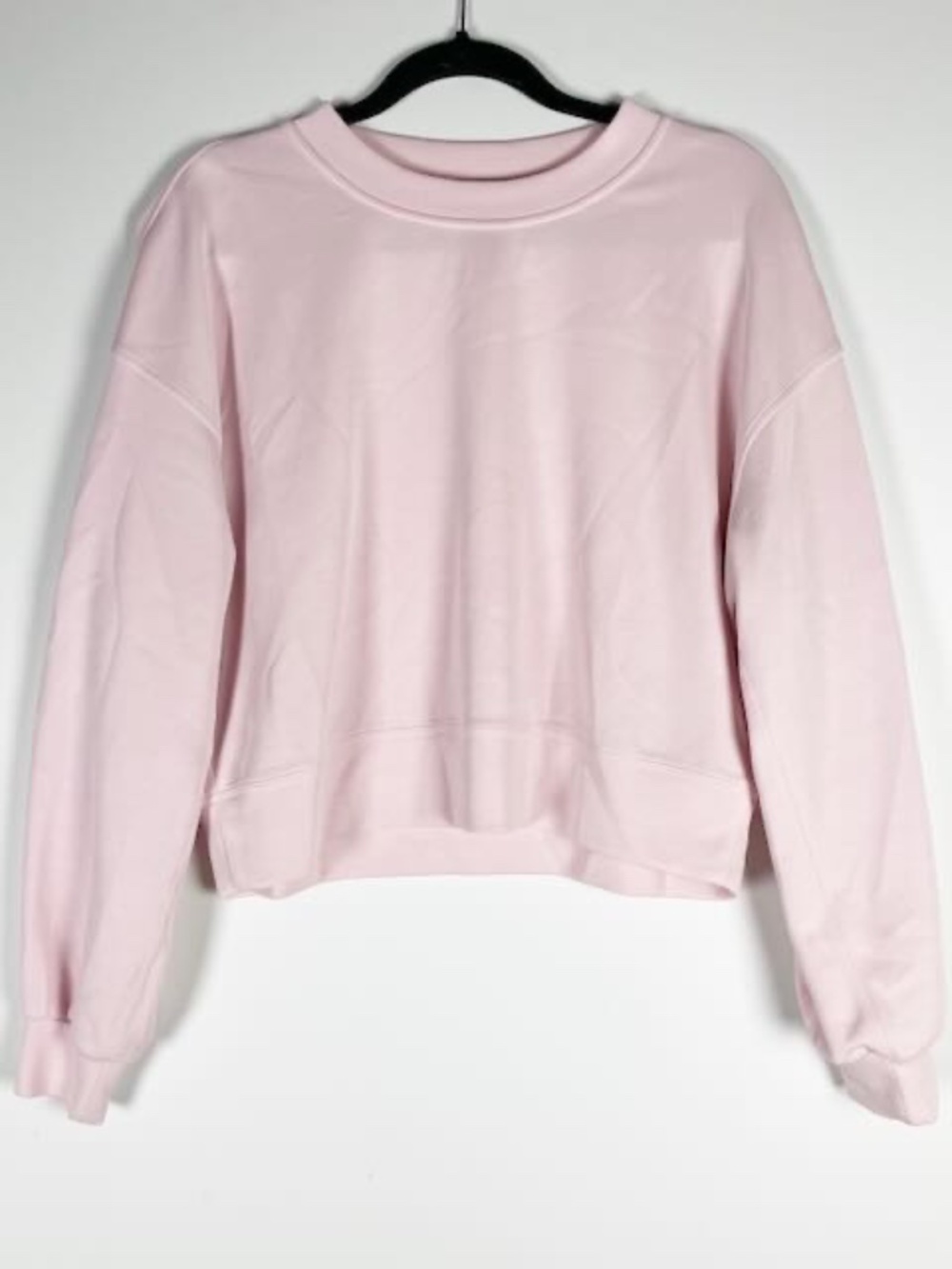 Lululemon Women's Softstreme Crewneck Pullover Sweatshirt Sweater Milkshake Pink